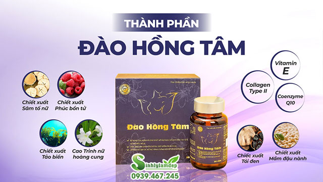 Các thành phần độc đáo có trong sản phẩm