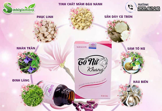 thành phần sản phẩm tố nữ khang