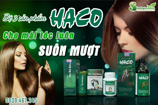 giới thiệu sản phẩm tóc haco