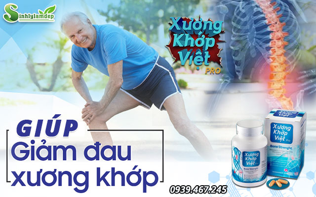 giới thiệu sản phẩm xương khớp việt pro