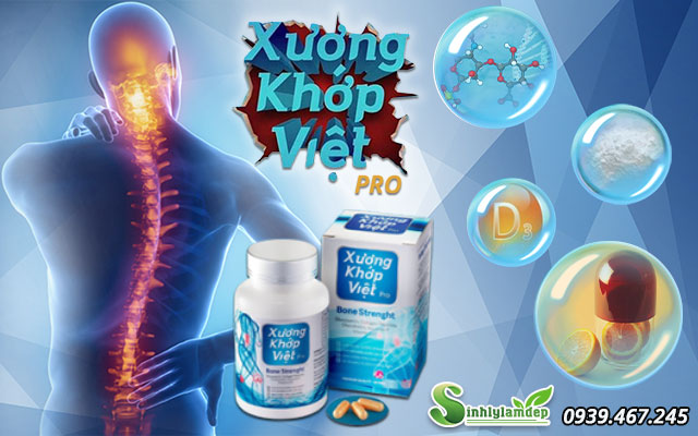 thành phần sản phẩm xương khớp việt pro