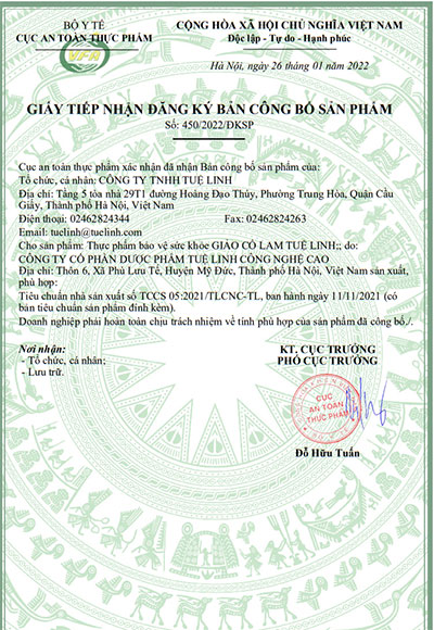 giới thiệu giảo cổ lam tuệ linh