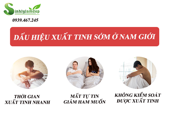 dấu hiệu xuất tinh sớm