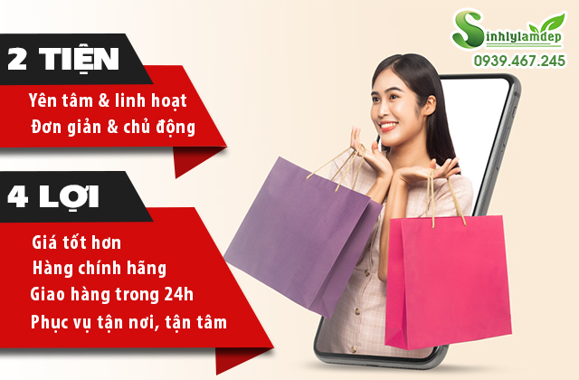 Mua sắm tiện lợi sinh lý làm đẹp