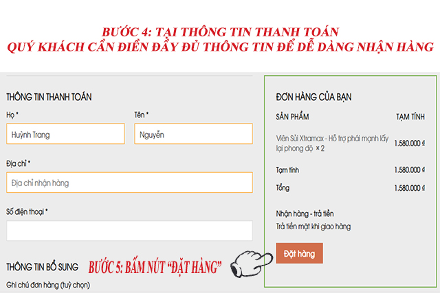 hướng dẫn mua hàng b4