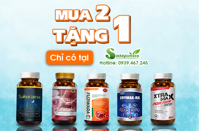 mua 2 tặng 1 khuyến mãi tại sinh lý làm đẹp