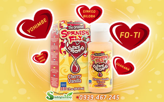 Thành Phần trong Sexy Drops Cherry Vanilla