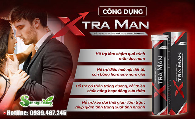 công dụng của Xtraman