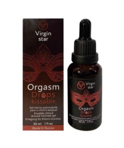 Gel bôi trơn kích thích cô bé Virgin Star Orgasm Drops Kissable