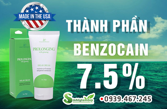 Gel bôi Proloonging Delay Cream kéo dài thời gian, chống xuất sớm