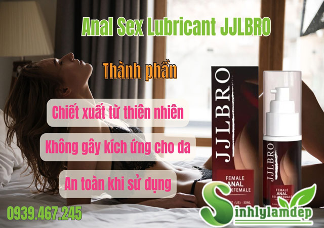 thành phần sản phẩm anal sex lubricant jjlbro