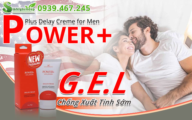 giới thiệu power plus delay creme for men