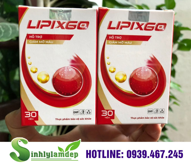 Giảm mỡ máu Lipixgo có tác dụng phụ không?