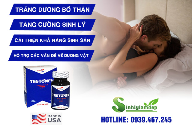 Tác dụng của viên uống Testomen