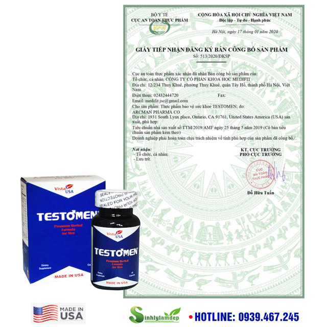 Ưu điểm nổi bật của Testomen