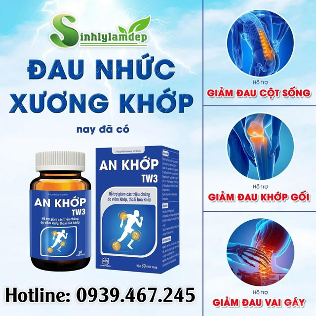 An Khớp TW3: Giảm Triệu Chứng Viêm Khớp, Nâng Cao Chất Lượng Cuộc Sống