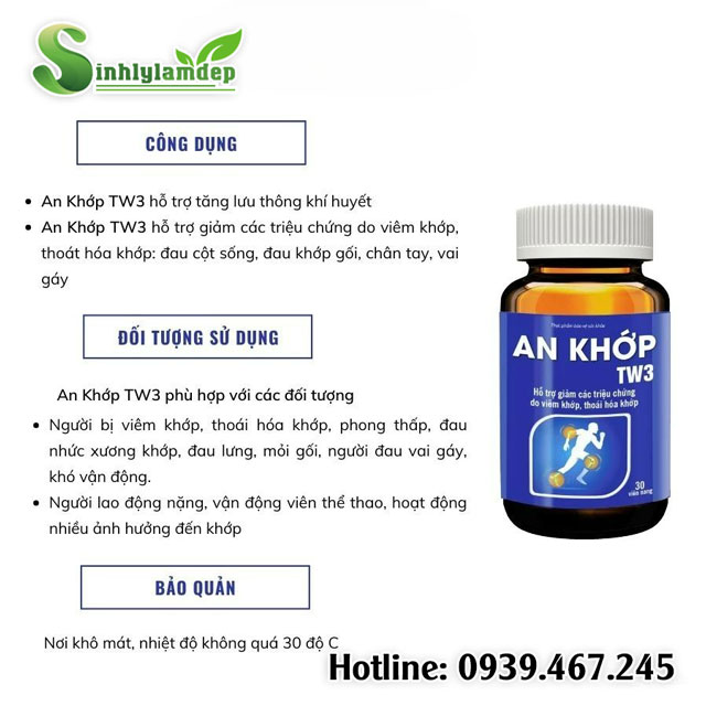 An Khớp TW3: Cơ Chế Hoạt Động Và Hiệu Quả Trong Việc Giảm Đau Nhức, Tê Bì Chân Tay