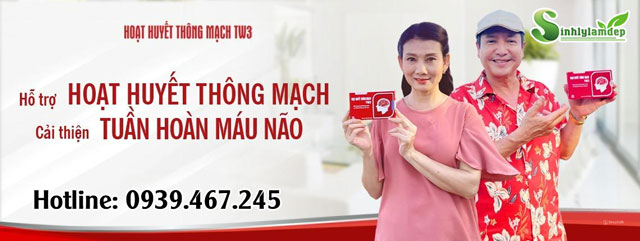 Tăng cường lưu thông máu, cải thiện giấc ngủ với Hoạt Huyết Thông Mạch TW3