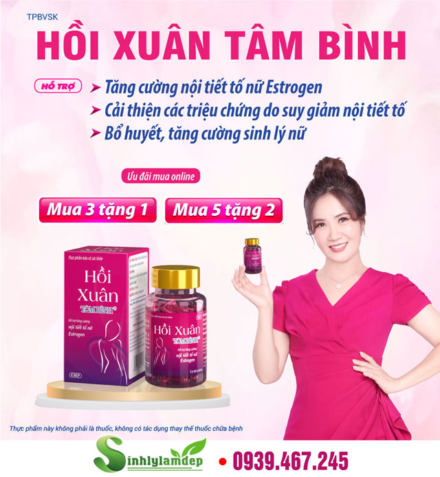 Công dụng Hồi Xuân Tâm Bình