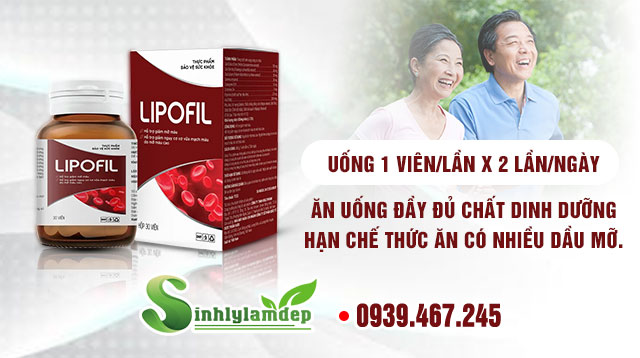 Liệu trình và cách sử dụng viên uống Lipofil