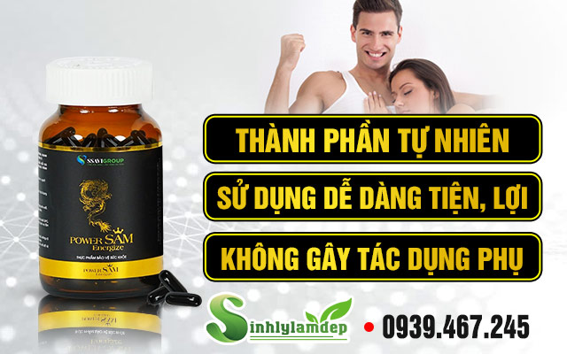 Lý do PowerSam là lựa chọn số một cho nam giới