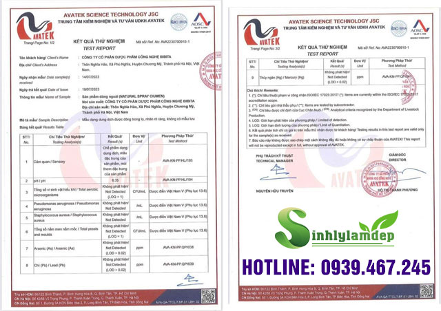 Chai xịt Ciumen Plus có an toàn không?